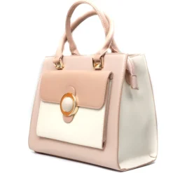 Borsa Donna a Mano e A Tracolla “Menbur” 856270097 Collezione Primavera/Estate 2025 – Rosa Cipria/Beige e Tortora