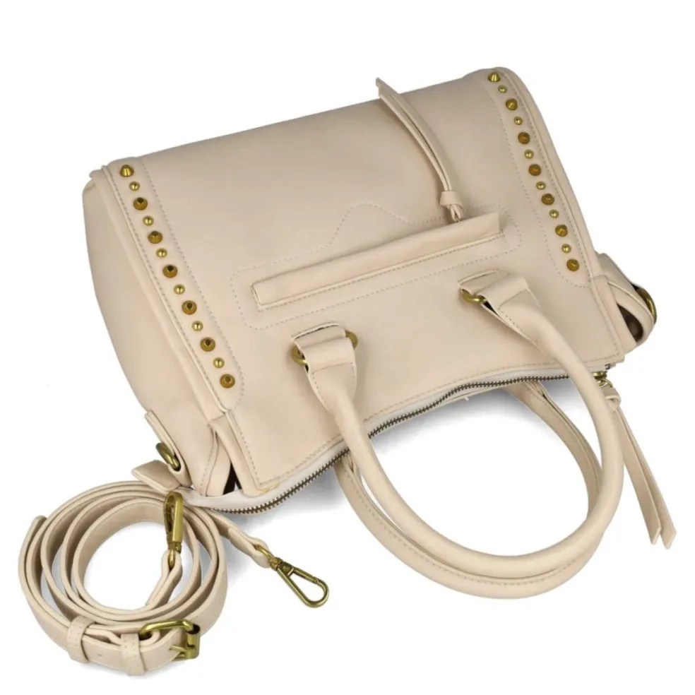 Borsa Donna a Mano e A Tracolla “Menbur” 854080006 Collezione Primavera/Estate 2025 – Beige