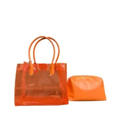 Borsa Donna A Spalla e A Tracolla “Menbur” 852960013 Collezione Primavera/Estate 2025 – Arancione/Blu