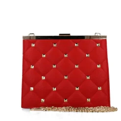 Borsa Donna “Menbur” 85206006/07/00 Collezione Primavera/Estate 2025 – con tracolla – Rosso/Avorio/Oro