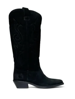 Camperos donna “Carmens” KELLY WEST Collezione Autunno/Inverno 2024/2025 – Cioccolato/Nero