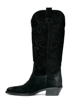 Camperos donna “Carmens” KELLY WEST Collezione Autunno/Inverno 2024/2025 – Cioccolato/Nero