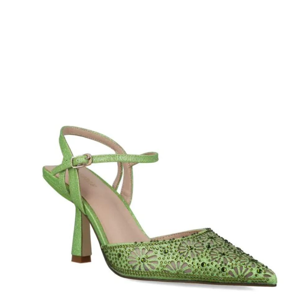 Chanel donna “Menbur” 23673 Collezione Primavera /Estate 2025 – Verde lime/Pesca