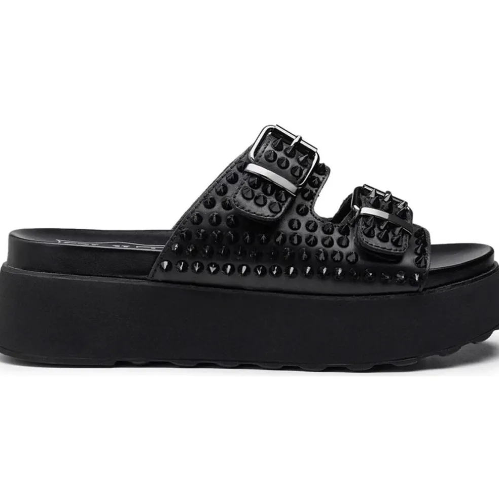 Ciabatte donna “Cult” CLW386500 Collezione Primavera/Estate 2025 – Nero