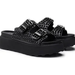 Ciabatte donna “Cult” CLW386500 Collezione Primavera/Estate 2025 – Nero