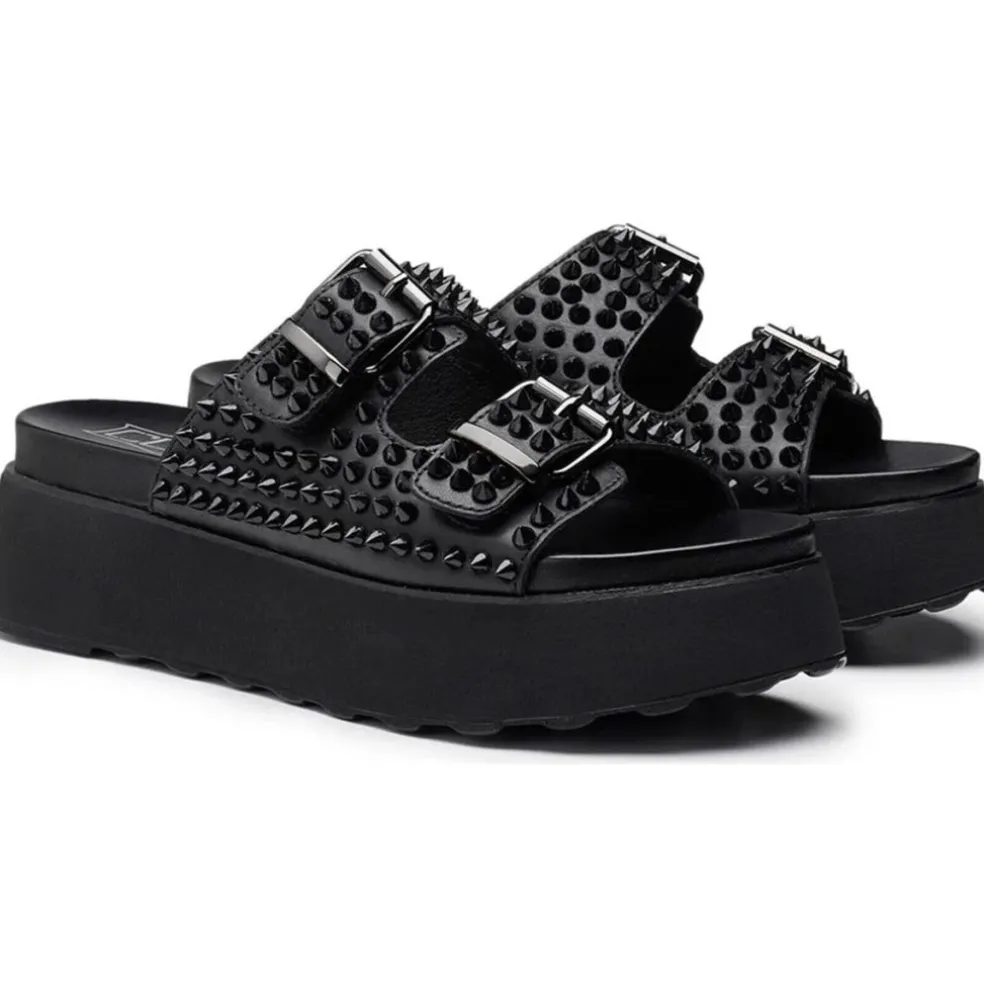 Ciabatte donna “Cult” CLW386500 Collezione Primavera/Estate 2025 – Nero