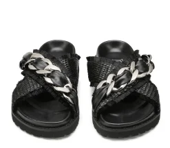 Ciabatte donna “Cult” CLW425300 Collezione Primavera/Estate 2025 – Nero