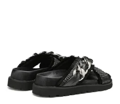 Ciabatte donna “Cult” CLW425300 Collezione Primavera/Estate 2025 – Nero