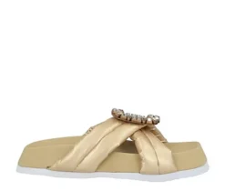 Ciabatte donna “Manufacture Dessai” V0594A Collezione Primavera/Estate 2025 – Oro