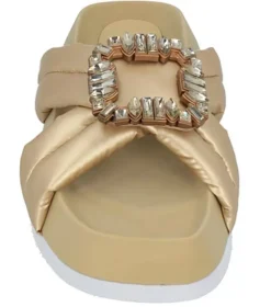 Ciabatte donna “Manufacture Dessai” V0594A Collezione Primavera/Estate 2025 – Oro