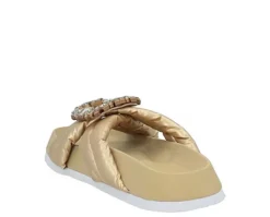 Ciabatte donna “Manufacture Dessai” V0594A Collezione Primavera/Estate 2025 – Oro