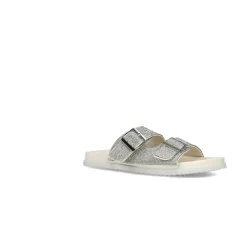 Ciabatte donna “Menbur” 24756 Collezione Primavera/Estate 2025 – Bianco e Argento