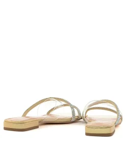 Ciabatte donna “Menbur” 23693 Collezione Primavera/Estate 2025 – Oro