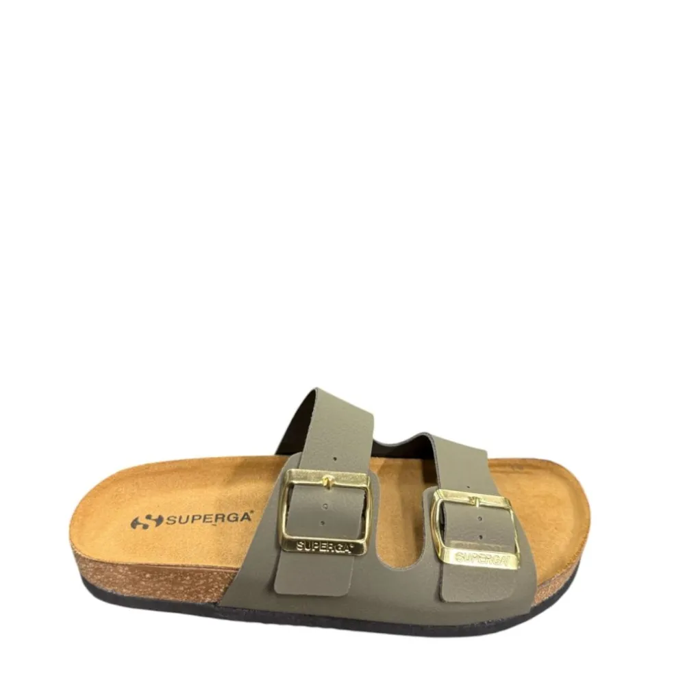 Ciabatte Donna “Superga” S31T823/SP Collezione Primavera/Estate 2025 – Verde