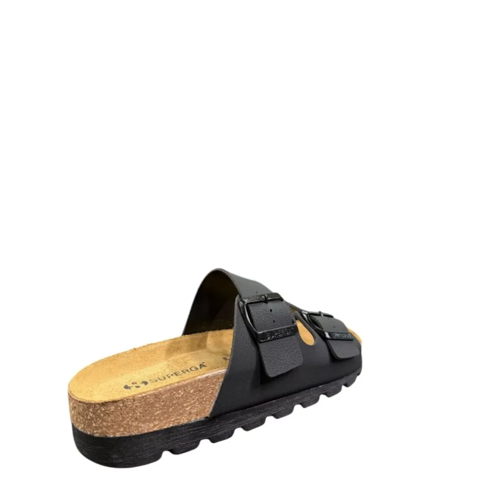 Ciabatte Donna “Superga” S31Y274/SP Collezione Primavera/Estate 2025 – Nero