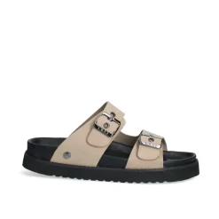 Ciabatte Uomo “Cult” CLM430500/501 Collezione Primavera/Estate 2025 – Nero/Taupe