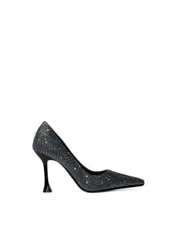 Dècolletè donna “Manufacture Dessai” AA50 Collezione Autunno/Inverno 2024/2025 Con strass – Argento