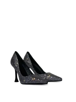 Dècolletè donna “Manufacture Dessai” AA50 Collezione Autunno/Inverno 2024/2025 Con strass – Argento