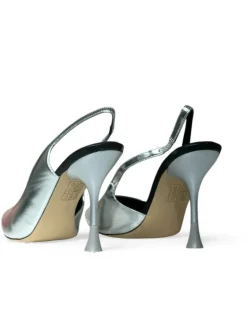 Dècolletè donna “Manufacture Dessai” V0475 Collezione Primavera/Estate 2025 – Argento/Verde
