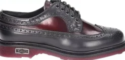 Francesine donna “Cult” CLE102631 Collezione Autunno/Inverno 2024/2025 – Nero e bordeaux