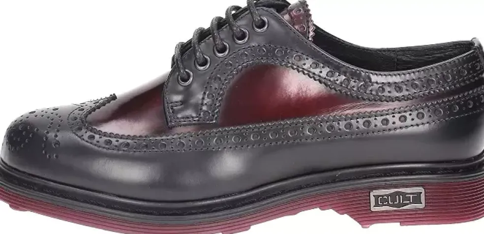 Francesine donna “Cult” CLE102631 Collezione Autunno/Inverno 2024/2025 – Nero e bordeaux