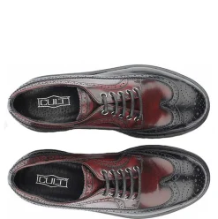 Francesine donna “Cult” CLW103193/194 Collezione Autunno/Inverno 2024/2025 – Nero e bordeaux/Nero e grigio