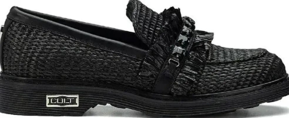 Mocassini donna “Cult” CLW420200 Collezione Primavera/Estate 2025 – Nero