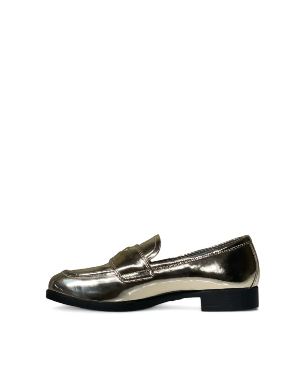 Mocassini donna “Love Moschino” JA10172G1LJE0900 specchio Collezione Autunno/Inverno 2024/2025 – Platino