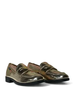Mocassini donna “Love Moschino” JA10172G1LJE0900 specchio Collezione Autunno/Inverno 2024/2025 – Platino