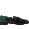 Mocassini donna “Pregunta” 2325014 Collezione Autunno/Inverno 2024/2025 – Nero e verde