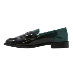 Mocassini donna “Pregunta” 2325014 Collezione Autunno/Inverno 2024/2025 – Nero e verde