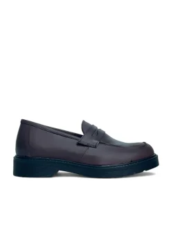 Mocassini Donna “Simone Parisi Milano” MOK-DOC Collezione Autunno/Inverno 2024/2025 – Nero/Bordeaux