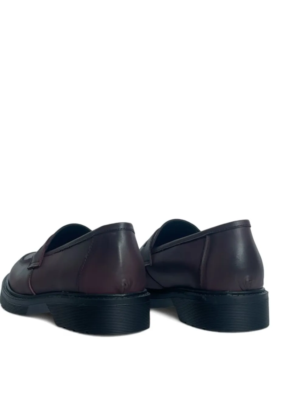 Mocassini Donna “Simone Parisi Milano” MOK-DOC Collezione Autunno/Inverno 2024/2025 – Nero/Bordeaux