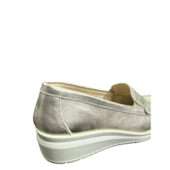 Mocassino Donna “Imac” 555290 Collezione Primavera/Estate 2025 – Beige/Blu