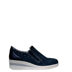 Mocassino Donna “Novaflex” Marine232 Collezione Primavera/Estate 2025 – Blu/Beige