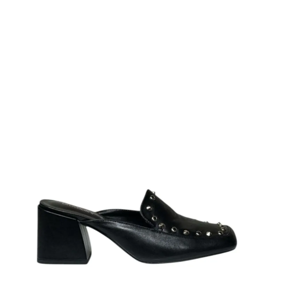 Sabot donna “Braccialini” BB60 Collezione Primavera/Estate 2025 con borchie – Nero/Bianco/Nude