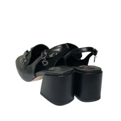 Sabot donna “Braccialini” BB59 Collezione Primavera/Estate 2025 con pietre – Nero