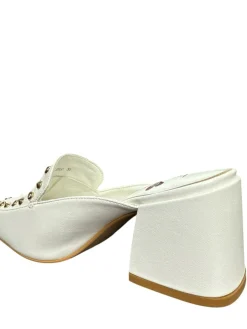 Sabot donna “Braccialini” BB60 Collezione Primavera/Estate 2025 con borchie – Nero/Bianco/Nude