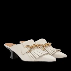 Sabot Donna “Carmens” 53274 Collezione Primavera/Estate 2025 – Nero/Talco