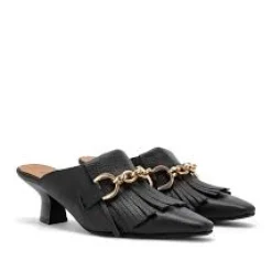 Sabot Donna “Carmens” 53274 Collezione Primavera/Estate 2025 – Nero/Talco