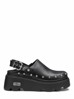 Sabot donna “Cult” CLW365900 Collezione Primavera/Estate 2025 con borchie – Nero