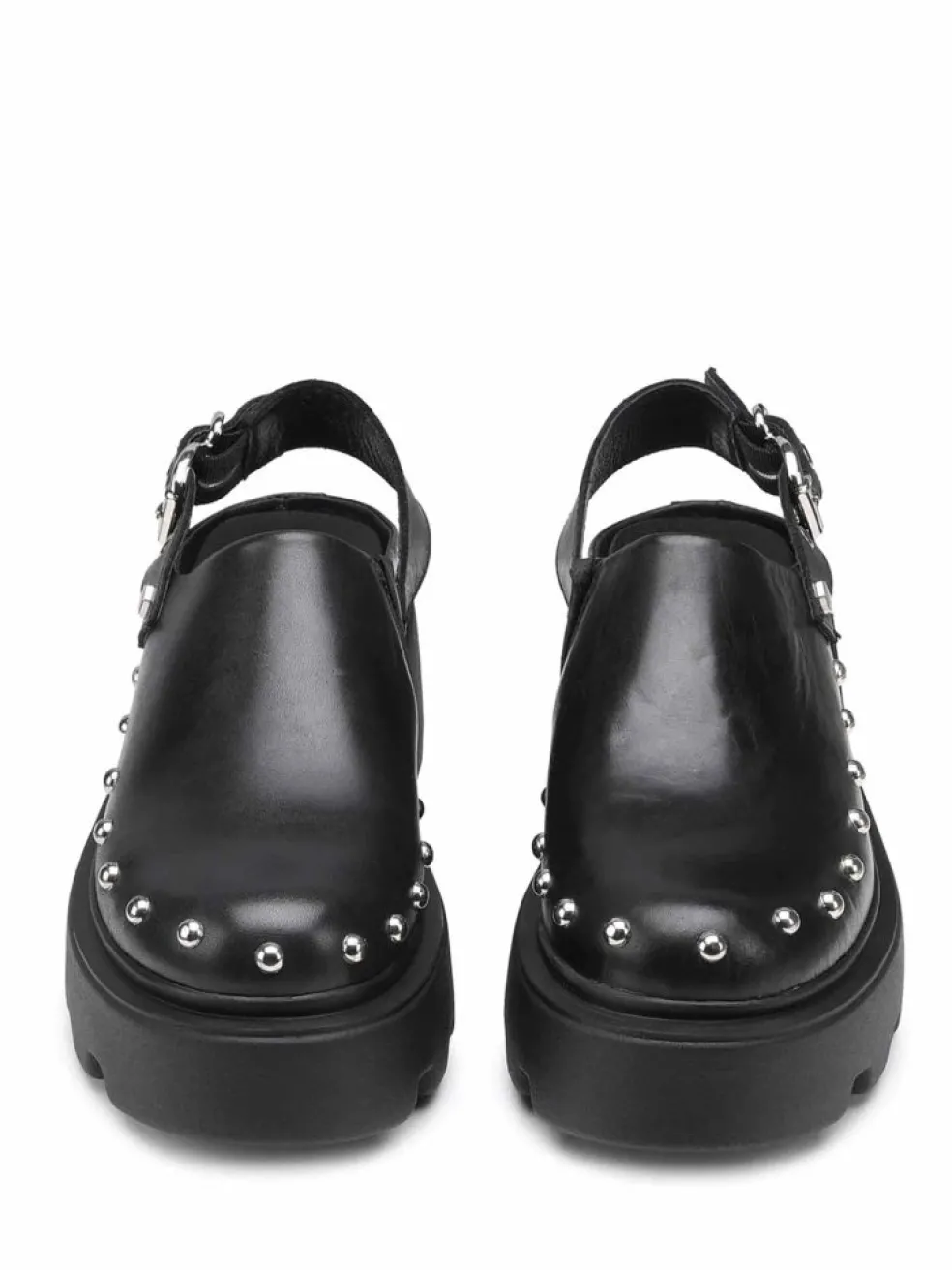 Sabot donna “Cult” CLW365900 Collezione Primavera/Estate 2025 con borchie – Nero