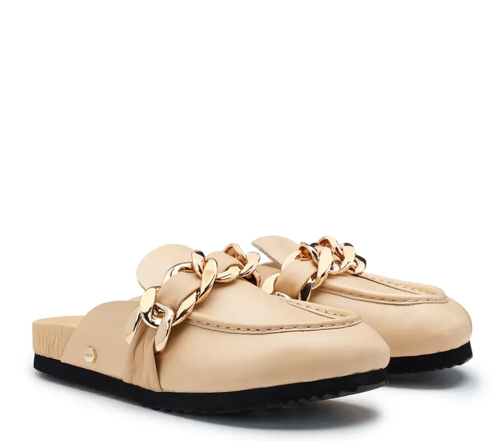 Sabot donna “Cult” CLW430900/901/902 Collezione Primavera/Estate 2025 – Nero/Caramel/Panna