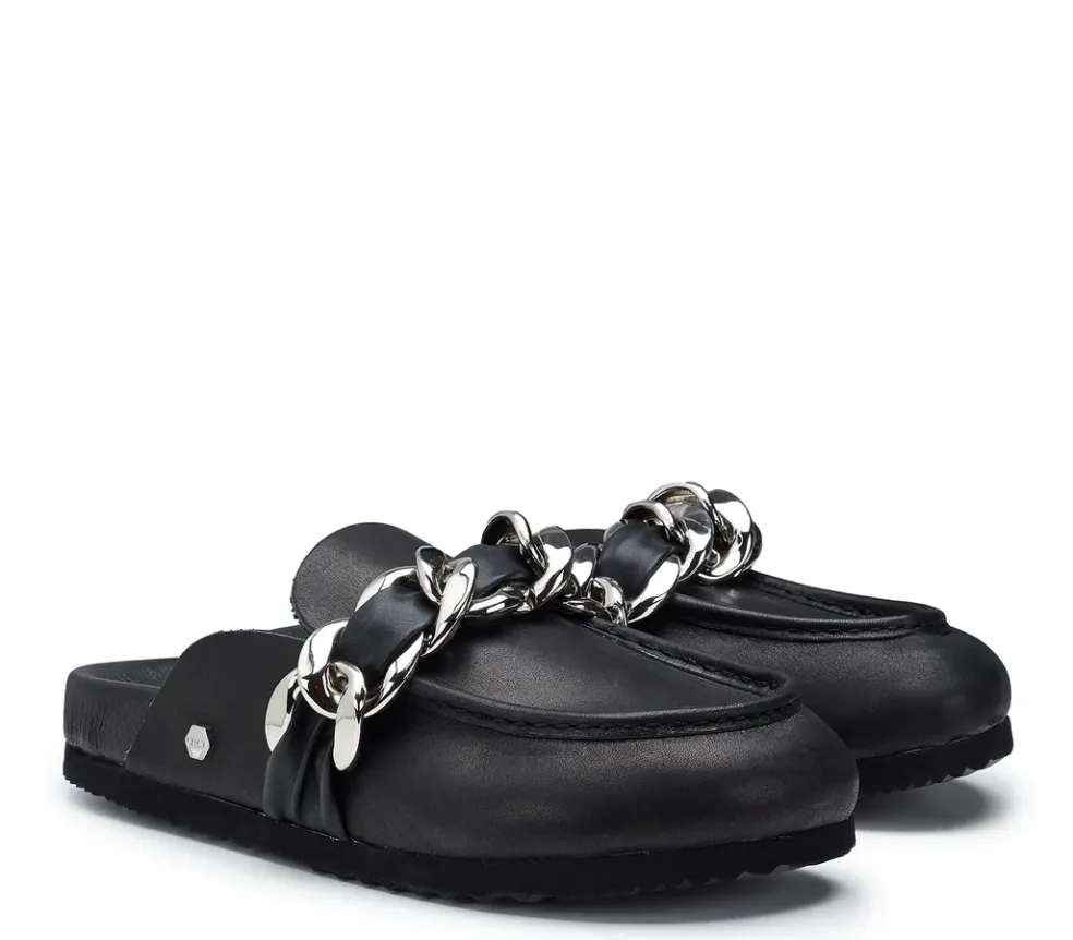 Sabot donna “Cult” CLW430900/901/902 Collezione Primavera/Estate 2025 – Nero/Caramel/Panna