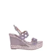 Sandali Con Zeppa donna “Menbur” 23064 Collezione Primavera/Estate 2025 – Grigio