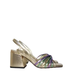 Sandali Donna “Braccialini” BB53 Collezione Primavera/Estate 2025 – Bronzo Multi/Oro Multi
