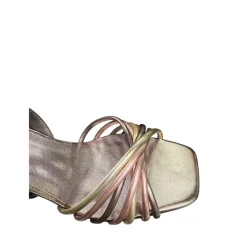 Sandali Donna “Braccialini” BB53 Collezione Primavera/Estate 2025 – Bronzo Multi/Oro Multi