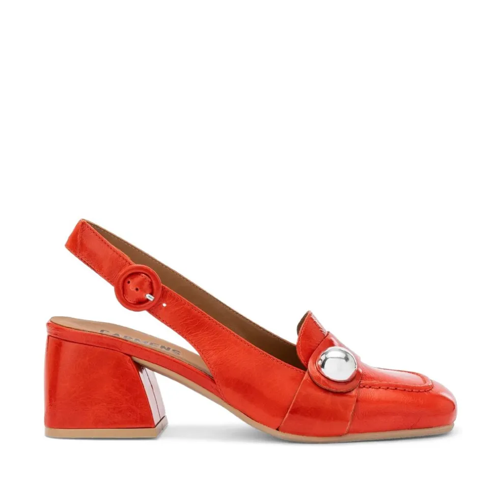 Sandali donna “Carmens” 53120 Collezione Primavera/Estate 2025 – Papavero