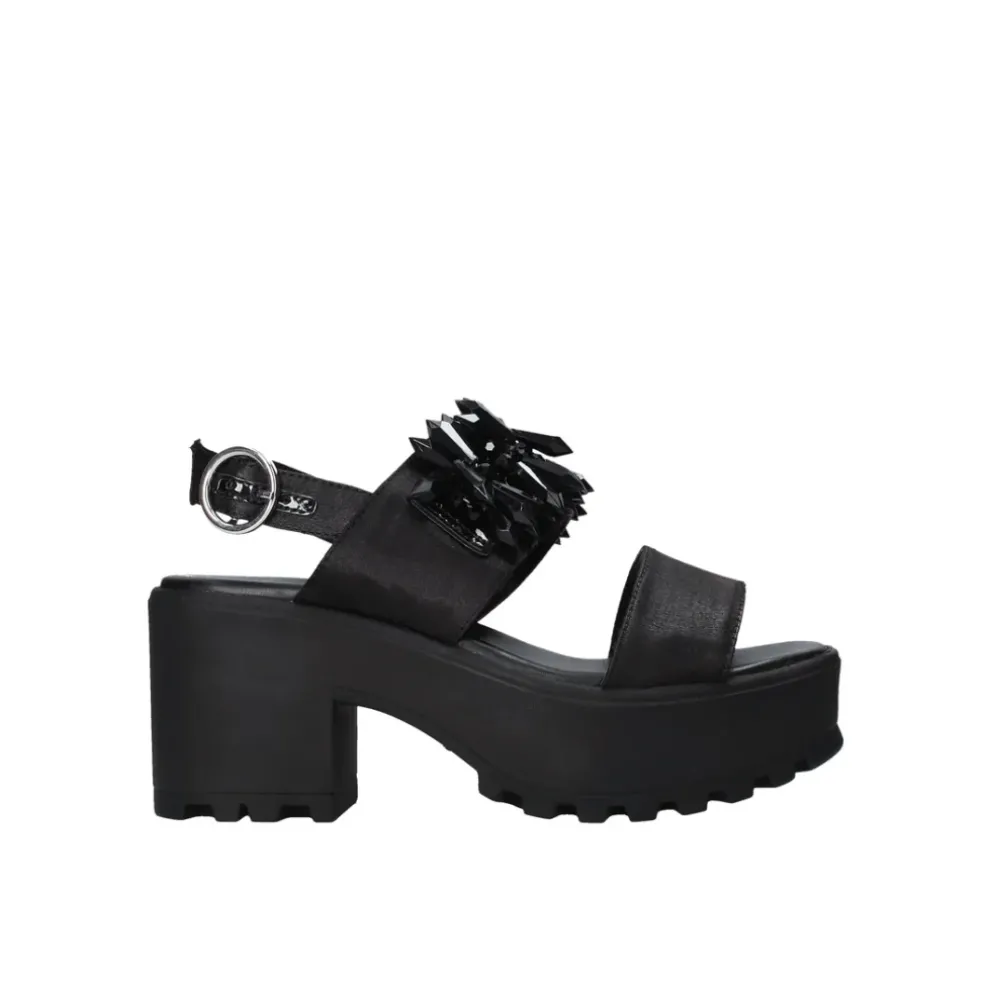 Sandali donna “Cult” CLE103456 Collezione Primavera/Estate 2025 – Nero