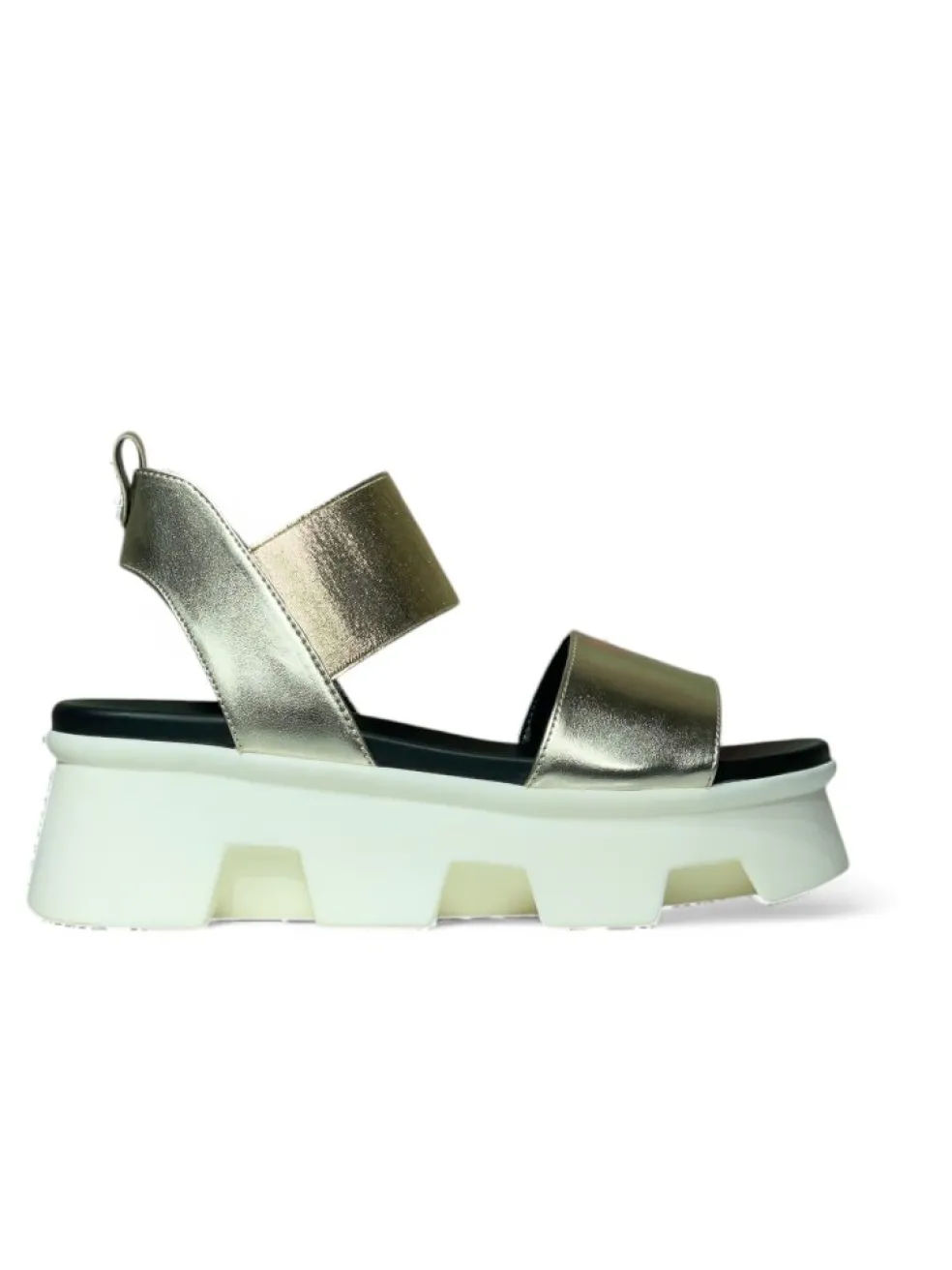 Sandali donna “Cult” CLE102943/944 Collezione Primavera/Estate 2025 – Argento e nero/Oro e platino